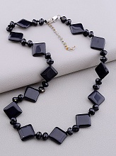 картинка Бусы Агат Чешский хрусталь 50 см от магазина Wolves