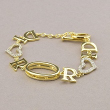 картинка Браслет 'Winniana' Фианит 16 см (позолота 18к) от магазина Wolves