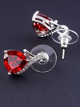 картинка Серьги 'Big Dipper' Фианит (родий) от магазина Wolves