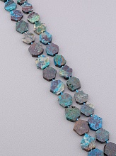 картинка Нитка Хризоколла 40 см (Без замка) от магазина Wolves