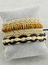 картинка Браслет Эко кожа 17 см от магазина Wolves