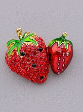 картинка Брошь Сrystal 33x30мм от магазина Wolves