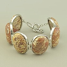 картинка Браслет Яшма 20 см от магазина Wolves