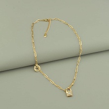 картинка Подвеска 'XUPING' Фианит 42 см (позолота 18к) от магазина Wolves