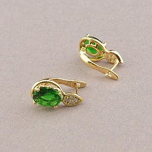 картинка Серьги 'XUPING' Фианит (позолота 18к) от магазина Wolves