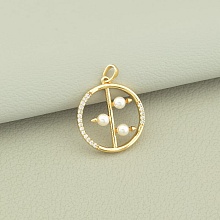 картинка Кулон 'XUPING' Майорка (позолота 18к) от магазина Wolves