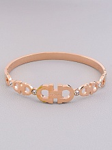 картинка Браслет 'Stainless Steel' Фианит 16 см (позолота 18к) от магазина Wolves