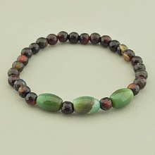 картинка Браслет 'SUNSTONES' Агат 18 см от магазина Wolves