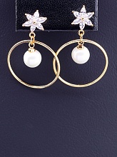 картинка Серьги 'XUPING' Майорка  (позолота 18к) от магазина Wolves