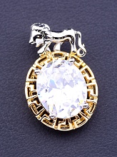 картинка Кулон  'XUPING' (позолота-родий) от магазина Wolves