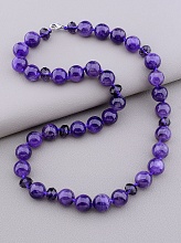 картинка Бусы 'SUNSTONES' Аметист Чешский хрусталь 55 см от магазина Wolves