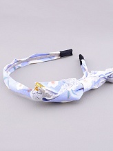 картинка Обруч из ткани, голубой 'Flora Secret' от магазина Wolves