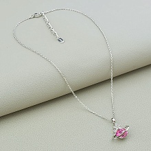 картинка Подвеска 'XUPING' Swarovski 35 см (родий) от магазина Wolves