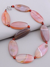 картинка Бусы Агат Сердолик 55 см от магазина Wolves