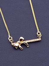 картинка Подвеска 'XUPING' 45 см (позолота 18к) от магазина Wolves