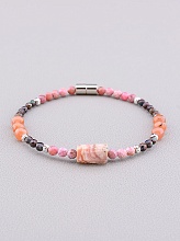 картинка Браслет 'SUNSTONES' Опал Родохрозит Бирюза 18 см от магазина Wolves