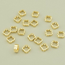 картинка Коннектор 7х7мм (позолота 18к) от магазина Wolves