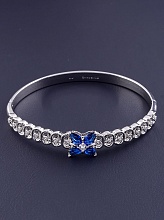 картинка Браслет 'XUPING' Фианит 18 см (родий) от магазина Wolves