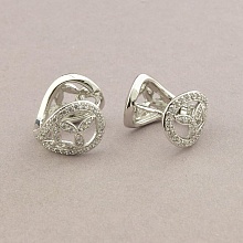 картинка Серьги 'XUPING' Фианит (родий) от магазина Wolves