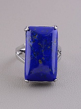 картинка Кольцо Лазурит 'Pataya' от магазина Wolves