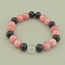 картинка Браслет 'SUNSTONES' Кварц Чешский хрусталь 18 см от магазина Wolves