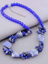 картинка Бусы Содалит 56 см от магазина Wolves