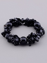 картинка Браслет Агат Чешский хрусталь 18 см от магазина Wolves