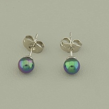 картинка Серьги 'XUPING' Майорка (родий) от магазина Wolves