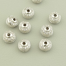 картинка Вставка Фианит 7х7мм (родий) от магазина Wolves