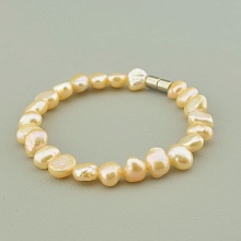 картинка Браслет 'SUNSTONES' Жемчуг 17 см от магазина Wolves