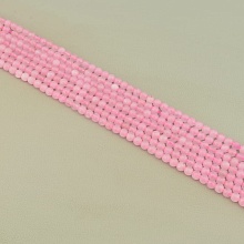 картинка Нитка Розовый кварц 38 см 6 мм от магазина Wolves