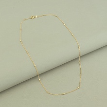 картинка Цепь 'XUPING' 42 см (позолота 18к) от магазина Wolves