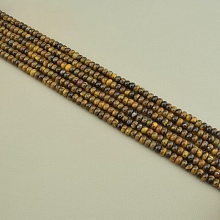 картинка Нитка Тигровый глаз 37 см (Без замка) от магазина Wolves