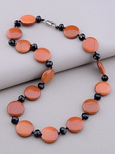 картинка Бусы Золотой Песок Чешский хрусталь 46 см от магазина Wolves