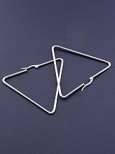 картинка Серьги 'FJ' 60х60мм от магазина Wolves