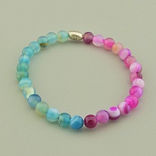 картинка Браслет 'SUNSTONES' Агат 19 см от магазина Wolves