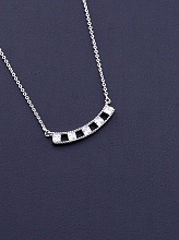 картинка Подвеска 'XUPING' Фианит 45 см (родий) от магазина Wolves