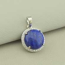 картинка Кулон Лазурит 21x18мм от магазина Wolves