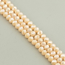 картинка Нитка Чешский хрусталь 44 см 6 мм (Без замка) от магазина Wolves