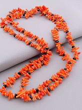 картинка Бусы Коралл Чешский хрусталь 120 см от магазина Wolves