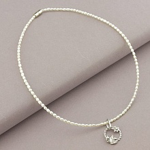 картинка Подвеска 'SUNSTONES' Жемчуг Фианит 38 см от магазина Wolves