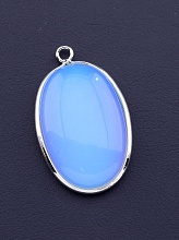 картинка Кулон Лунный камень 35x20мм от магазина Wolves