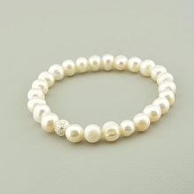 картинка Браслет 'SUNSTONES' Жемчуг 19 см от магазина Wolves