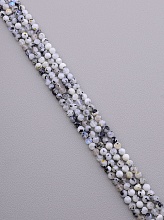 картинка Нитка Лунный камень 40 см 5 мм (Без замка) от магазина Wolves