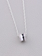 картинка Подвеска 'XUPING' Фианит 46 см (родий) от магазина Wolves