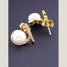 картинка Серьги 'XUPING' Майорка (позолота 18к) от магазина Wolves