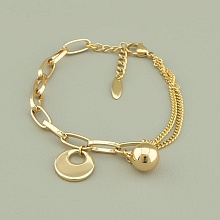 картинка Браслет 'XUPING' 17 см (позолота 18к) от магазина Wolves