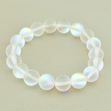 картинка Браслет 'SUNSTONES' Опаловое стекло 17 см от магазина Wolves