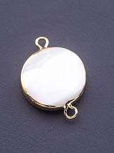 картинка Коннектор Перламутр 15x15мм от магазина Wolves