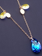 картинка Подвеска Swarovski 'XUPING' (позолота 18к) от магазина Wolves